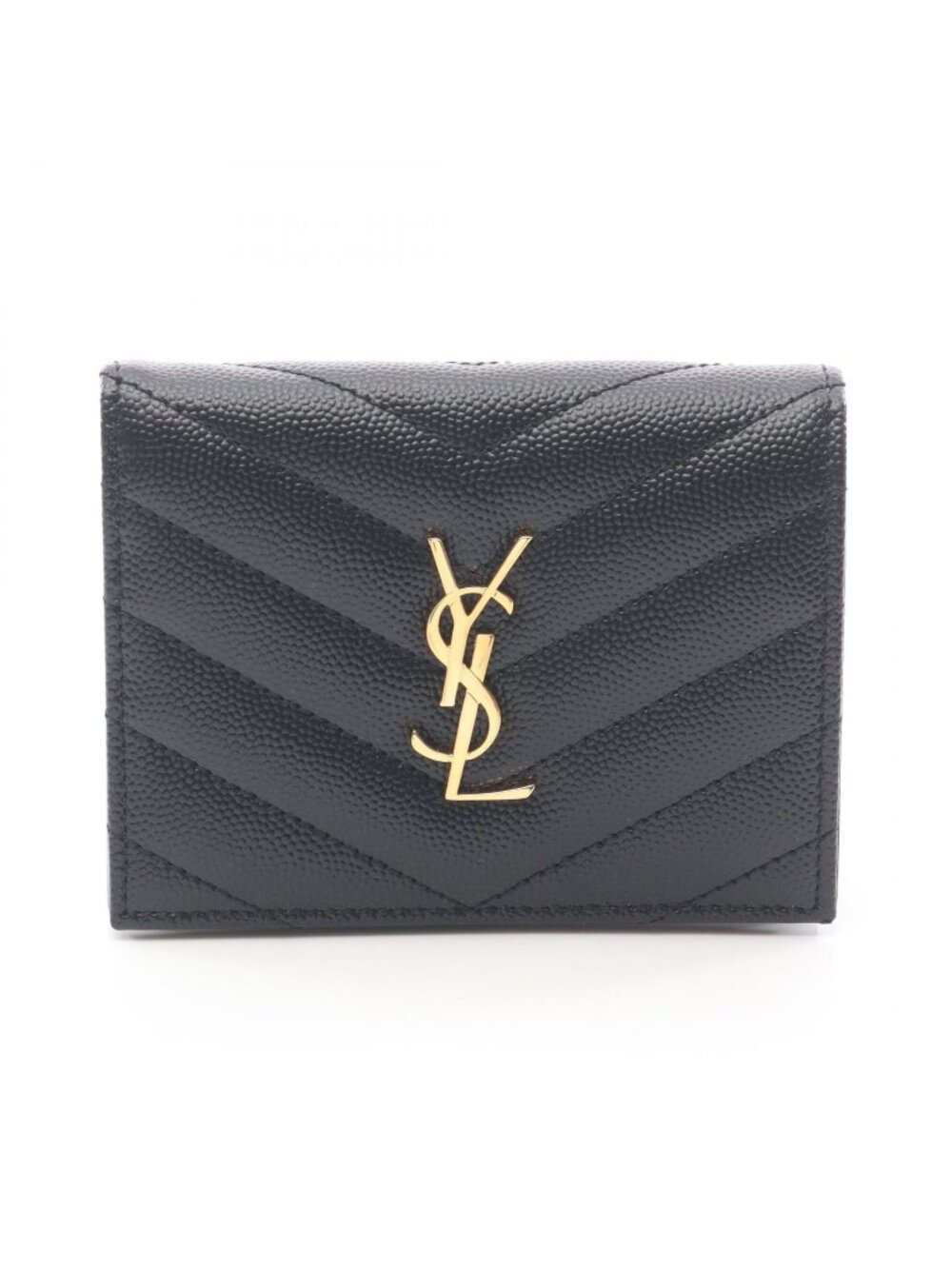 Saint Laurent Paris Bifold Wallet Monogram Leather - Picture 1 of 5